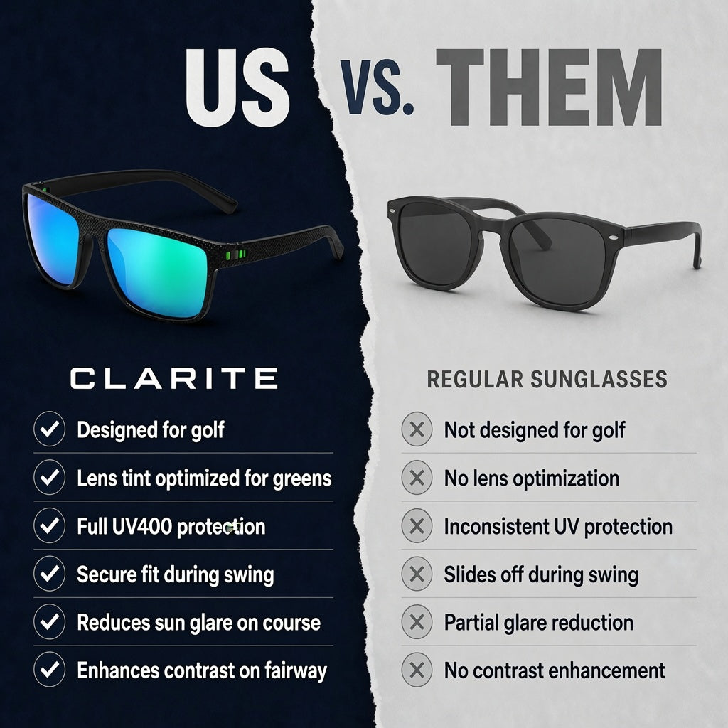 Clarite™ Polarized Golf Glasses